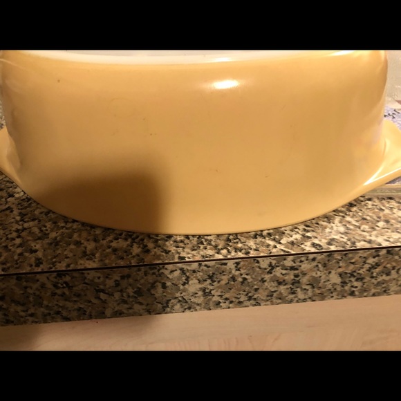 Rare vintage peach Pyrex baking dish - Picture 8 of 11